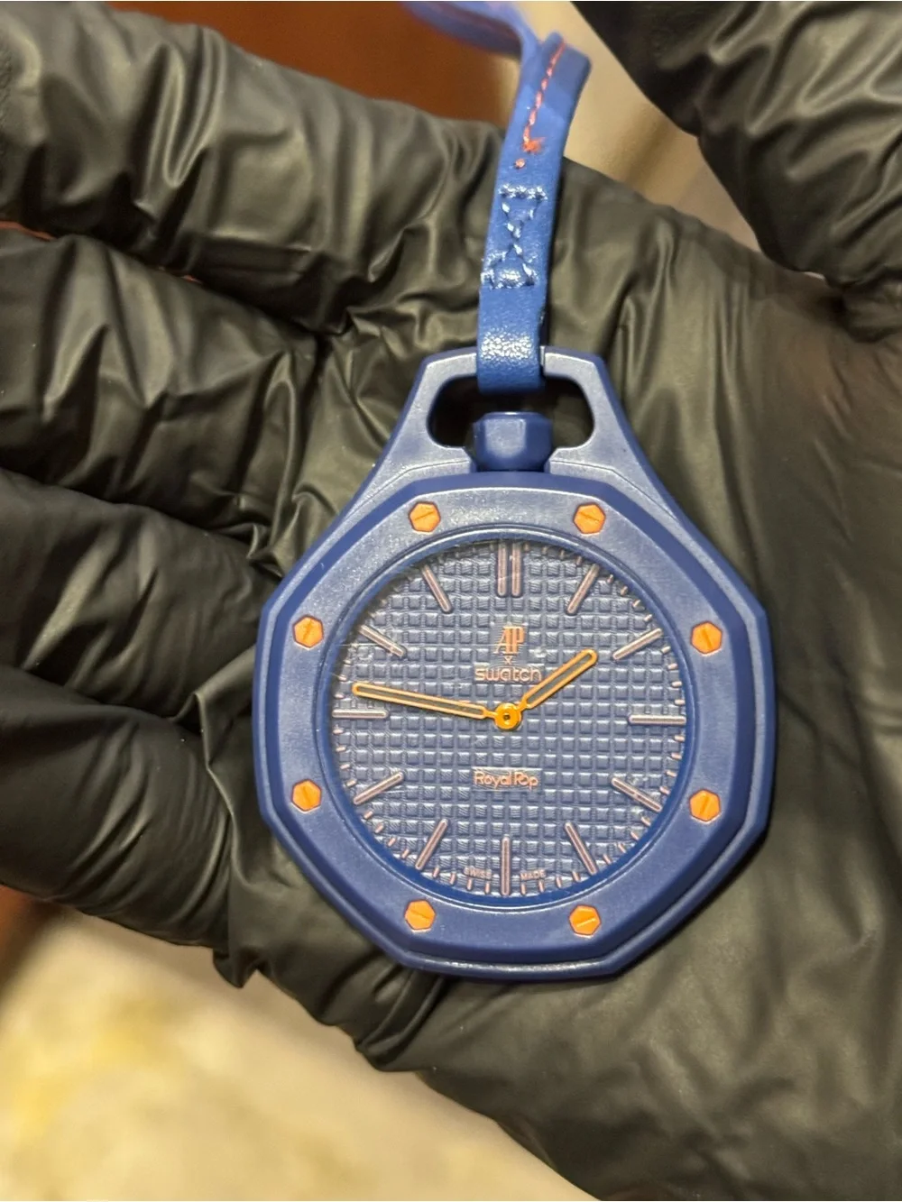 Swatch × Audemars Piguet AP Bioceramic Royal Pop Orenji Hachi